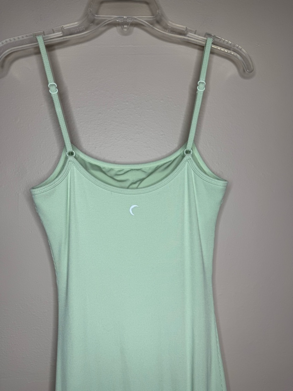 Zyia Active Sleeveless Mint Green Slip Dress With Bodysuit Size Medium - Picture 4 of 13